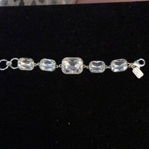 Silver bracelet by American glamour